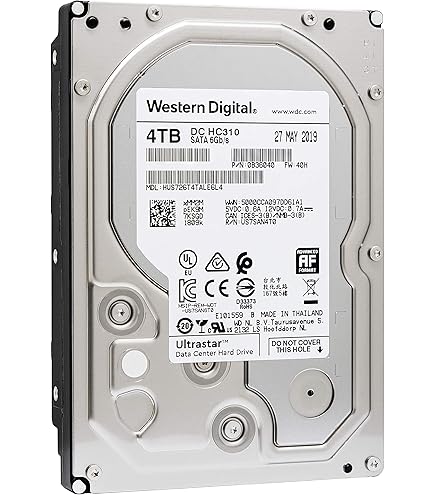 Amazon.com: HGST Ultrastar 3.5-Inch 4TB 7200RPM SATA III 6Gbps
